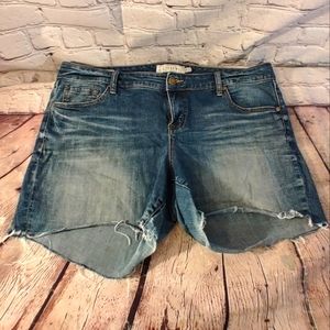 Torrid Denim Boyfriend Shorts 16